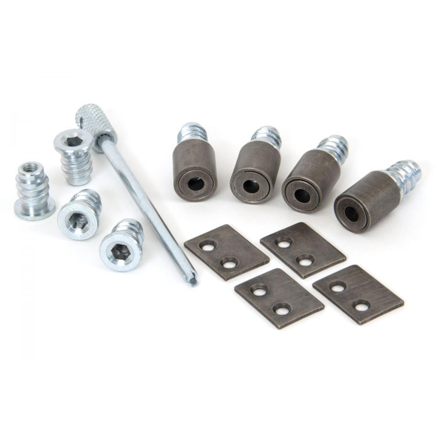 From The Anvil 83644 Secure Sash Stop; Pewter (PE); Pack (4)