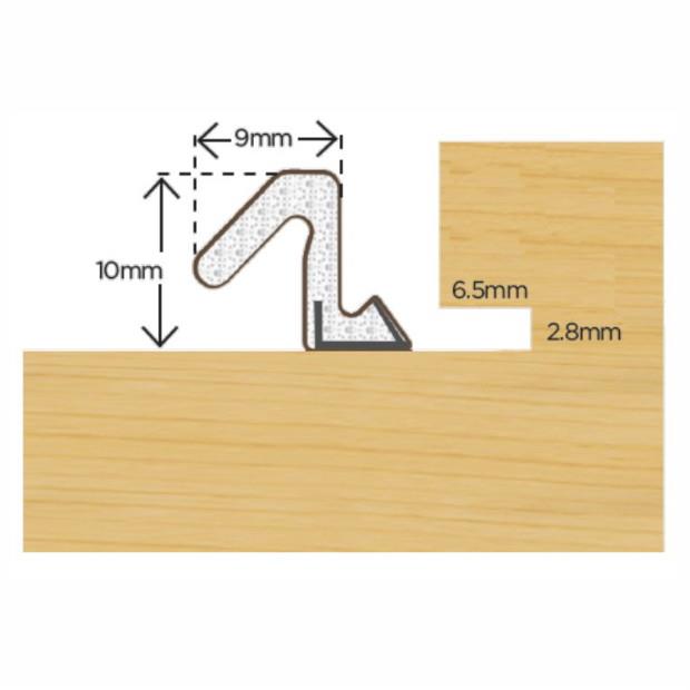 Exitex A10 Aquatex (AS Aquamac 21); Brown (BN) (BZ); Roll (6 Metre)