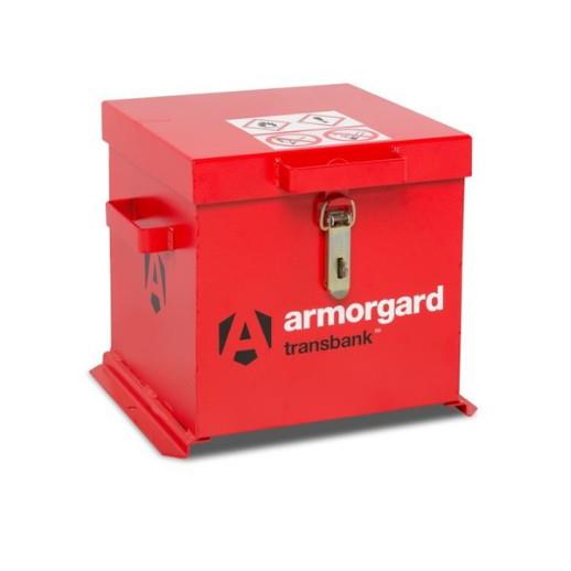 Armorgard TRB1 Transbank Hazard Transport Box; 350 x 350 × 350mm (W x D x H)