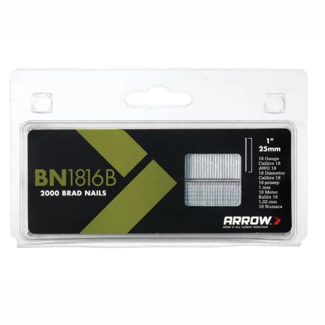 Arrow ABN1816B Brad Nails; 25mm (1