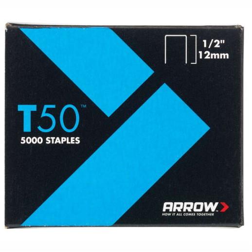 Arrow T50 Staples; 12mm (1/2