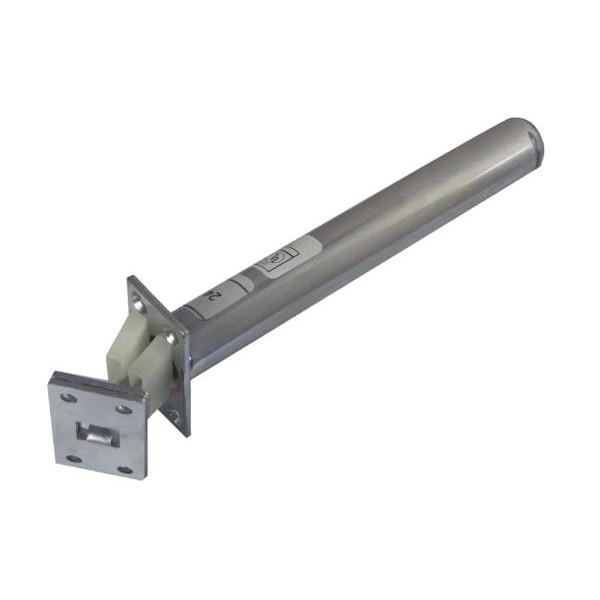 Astra 1002 Concealed Hydraulic Door Closer; Power Rated 2; 68kg (150lb); Polished Chrome Plated (CP)