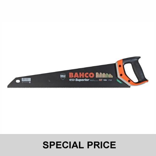 Bahco 2600-22-XT-HP Superior Handsaw; 9 TPI; 550mm (22")