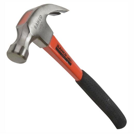 Bahco 428-16 Claw Hammer; Fibreglass Shaft; 450gm (16oz)