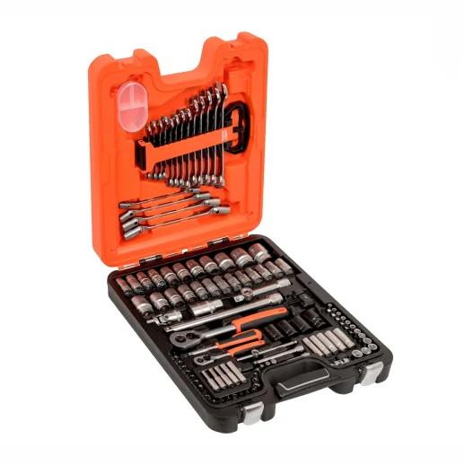 Bahco S106 Metric/AF Socket & Spanner Set; 1/4