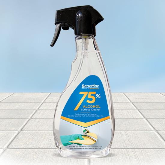 Barrettine 75% Alcohol Surface Cleaner; 500ml