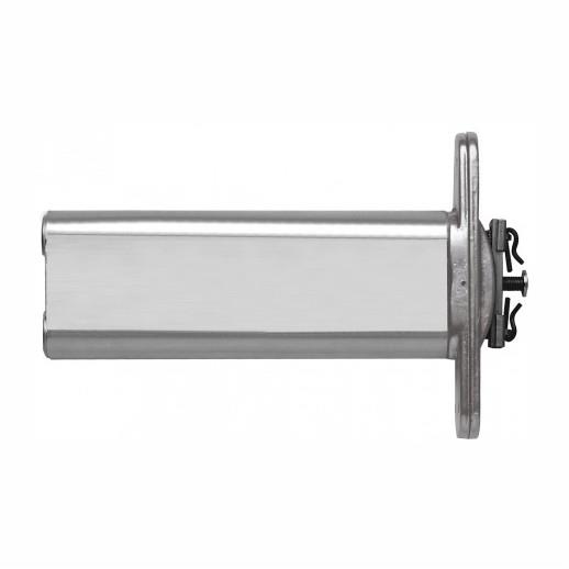 Barymatic Hide-Draulic Closer; Satin Chrome Plated (SCP)