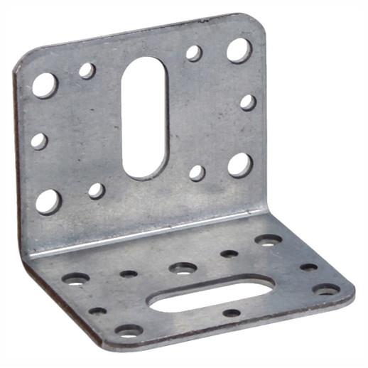 Angle Bracket; Galvanised (GALV); 50 x 50 x 62 x 2.5mm