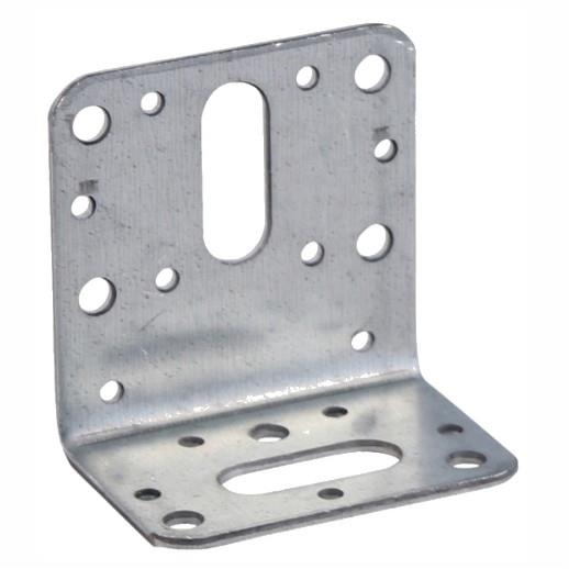 Angle Bracket; Galvanised (GALV); 60 x 40 x 62 x 2.5mm