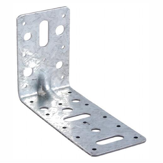 Angle Bracket; Galvanised (GALV); 90 x 90 x 60 x 2.5mm