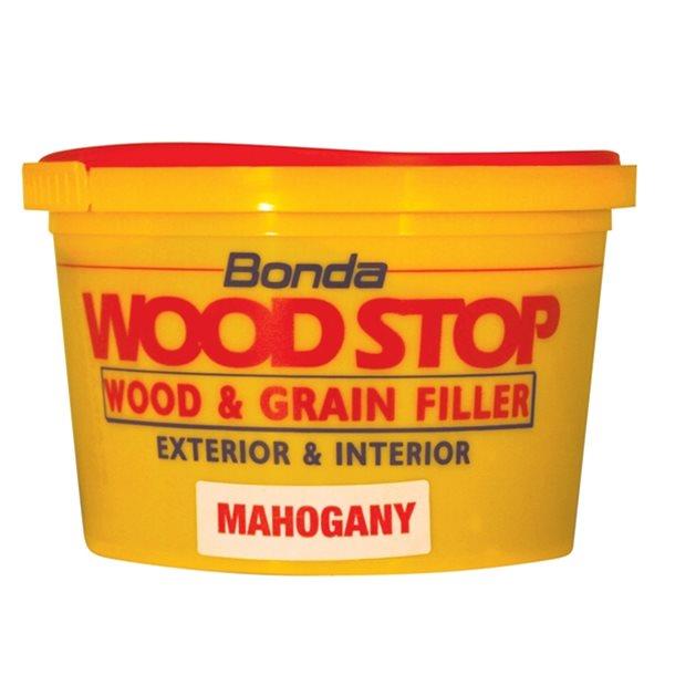 Bonda Woodstop; Grain Filler; Mahogany (MAH); 250ml