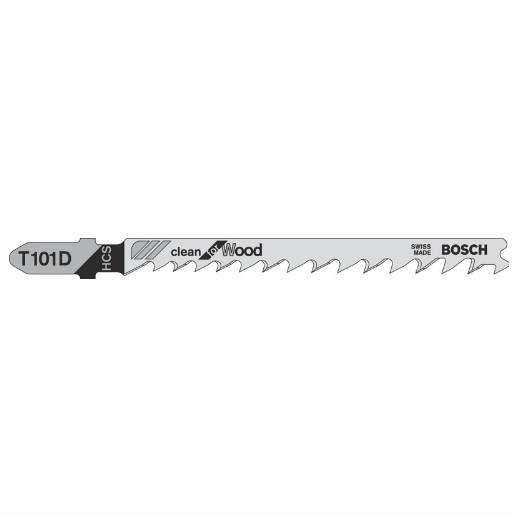 Bosch T101D 2608630032 Jigsaw Blades; Quick Cut; Wood Cutting; 75mm (3