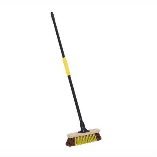 Bulldozer HQ.COP.03BAY/C4 Broom Dual Fill Bass; Dual PET; 279mm (11