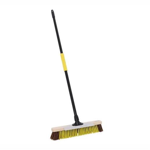 Bulldozer HQ.COP.42BAY/C4 Broom Dual Fill; Bass PET; Metal Scraper; 457mm (18