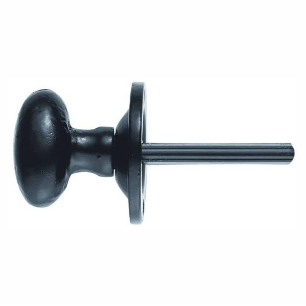 Carlisle AA33BA Oval Thumb Turn; To Suit Rack Bolt; 32.5mm (1 1/4"); Antique Black (AB)