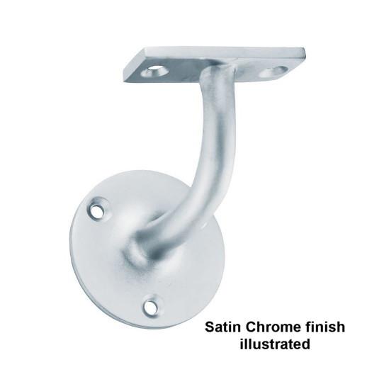 Carlisle AA84 Heavyweight Handrail Bracket; Polished Chrome Plated (CP); 64mm (2 1/2