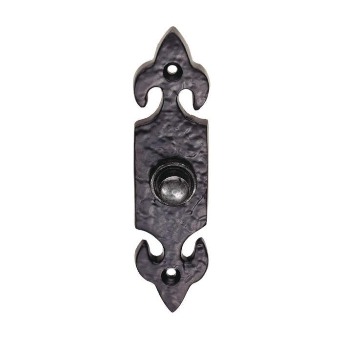 Carlisle LF5534 Fleur De Lys (FDL) Bell Push; 118 x 28mm (4 5/8