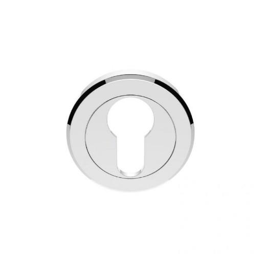 Carlisle Brass SZM001CP Serozzetta M Concealed Fix Euro Profile Escutcheon; Polished Chrome Plated (CP); 51mm Diameter