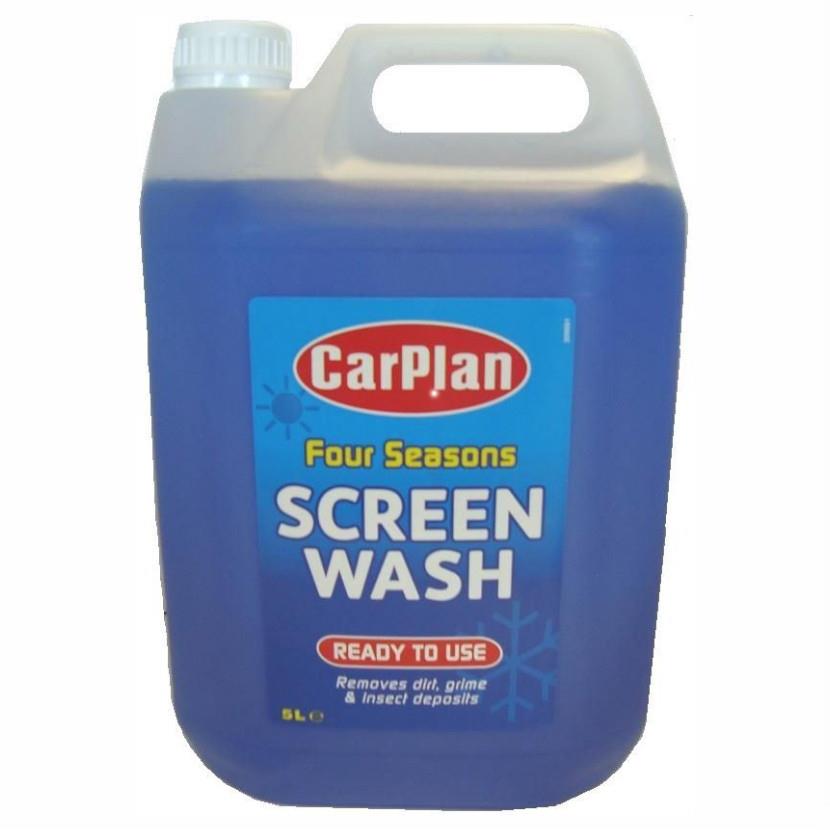 Carplan Ready Mixed Screen Wash; 5 Litre