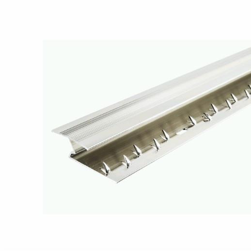 Z Section Carpet/Hard Floor Cover Strip; Silver (SIL); 900mm (36