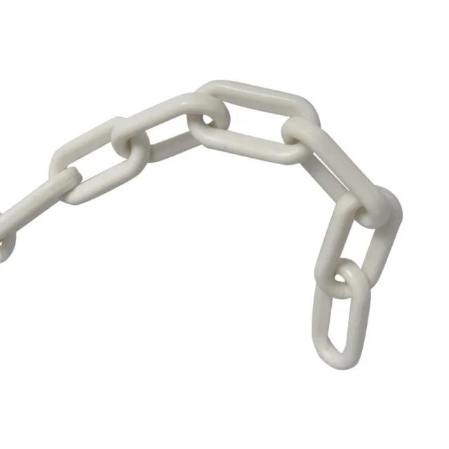 Plastic Chain; White (WH); 8.0 x 38mm