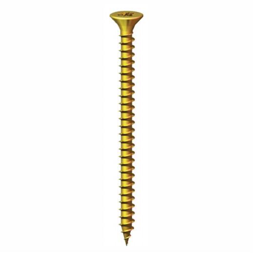 Chippy Screw Countersunk Pozi; Single Thread; Z&YP; 3.0 x 30mm