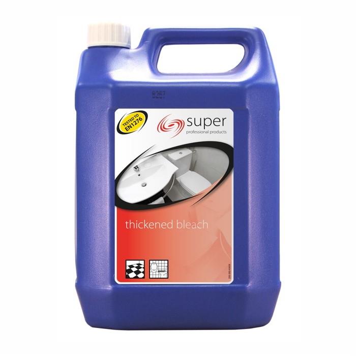 Super Thickened Bleach; 5 Litre; Clear (CL)