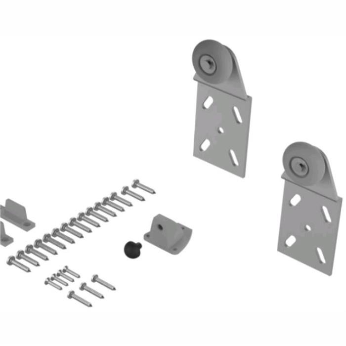 Coburn 06501 Twin 100 Wardrobe Door Gear; Single Front Door Component Pack