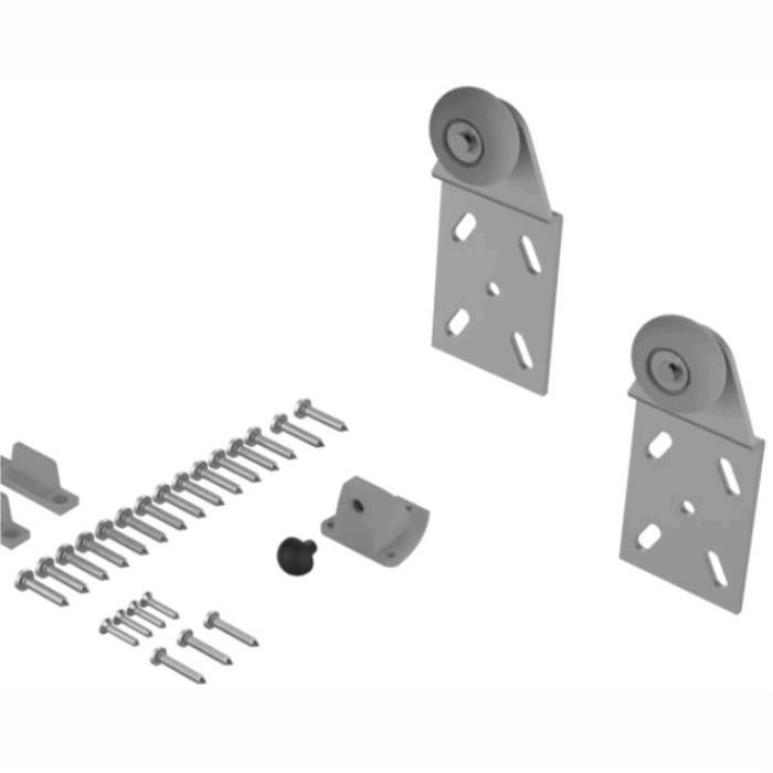 Coburn 06502 Twin 100 Wardrobe Door Gear; Single Rear Door Component Pack