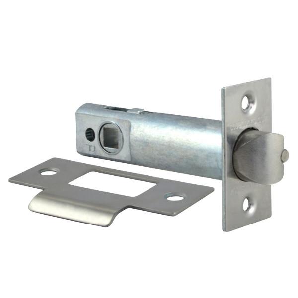 Codelock Tubular Latch  Only; To Suit CL400 & CL500 Series Digital Lock; Satin Chrome Plated (SCP); 70mm Backset; Square Follower