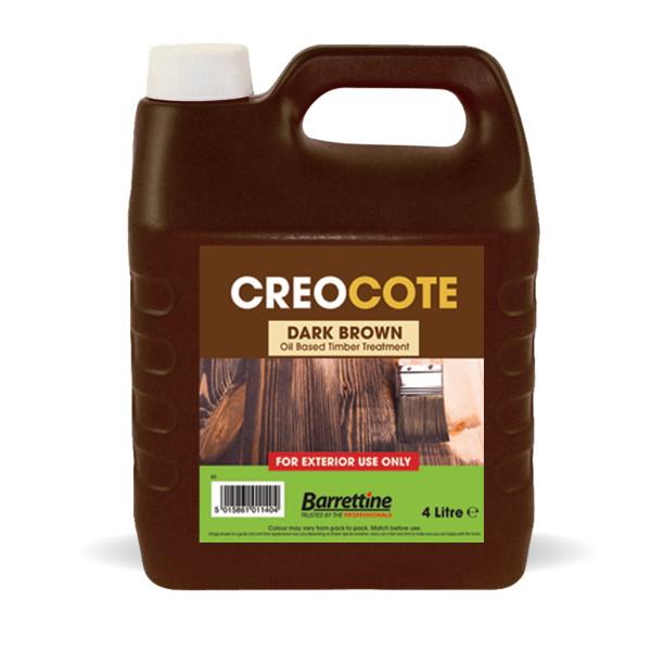 Barrettine Creocote (Creosote Substitute); Dark (DK); 4 Litre
