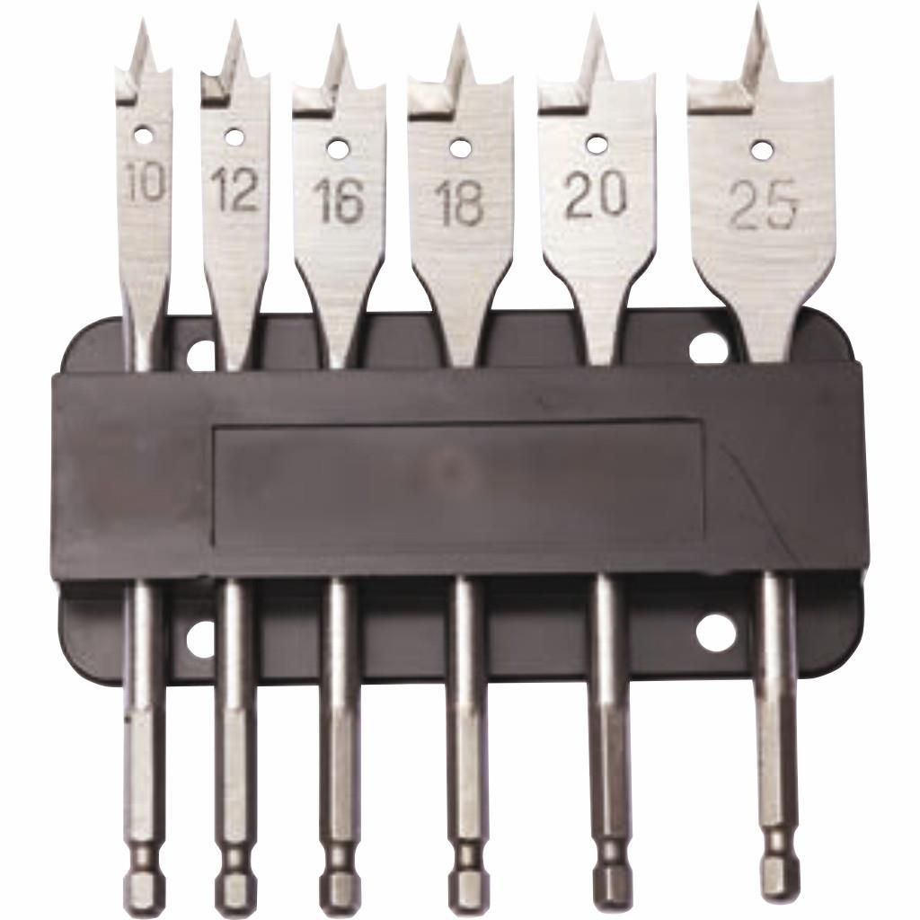 Dart DFB6SET 6 Piece Flat Wood Bit Set