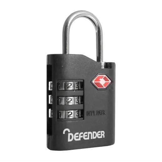 Defender DFTSACOMBI135 TSA Combination Padlock; 35mmDFTSACOMBI135