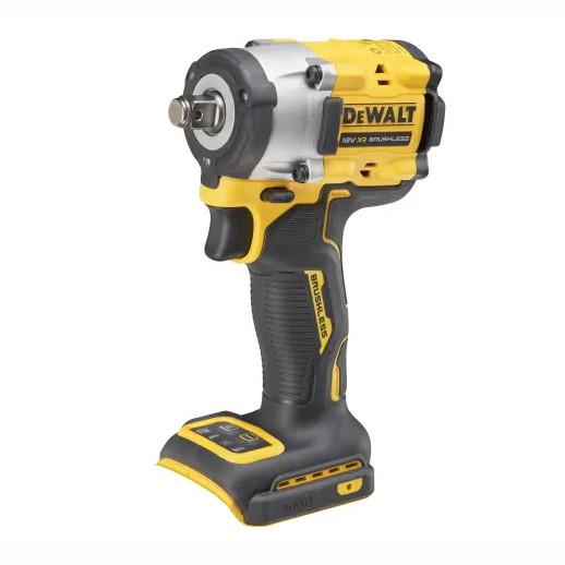 Dewalt DCF921N 18 Volt XR Brushless Compact Impact Wrench; 1/2 inch (12.7mm) Square Drive; 406Nm Torque; Bare Unit (Body Only)