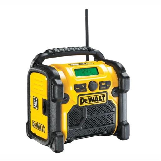 DeWalt DCR020 Digital Radio Compatible With 10.8V 14.4V 18.0V Batteries + Mains (240 Volt) Not A Charger