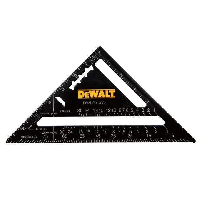 Dewalt Hand Tools DWHT46031-0 Rafter Layout Square; 7"