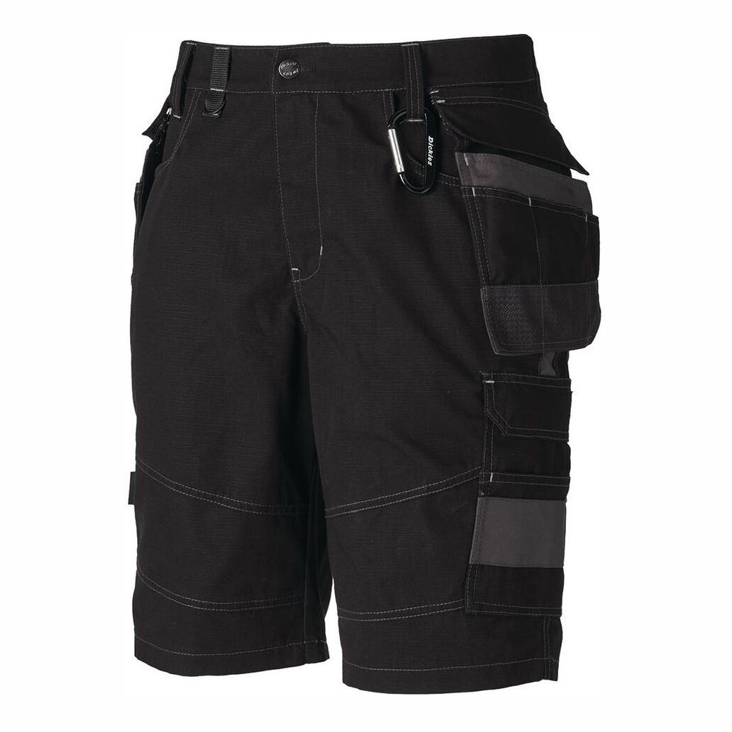 Dickies EH34001 Eisenhower Premium Shorts; Polyester/Cotton (65%/35%); 270sqm; Black (BK); 30