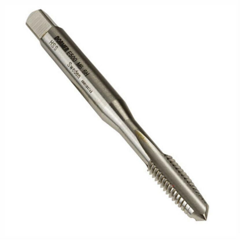 Dormer E500 NO1 Taper HSS ISO529 Coarse Straight Flute Hand Tap; M3 x 0.50mm; (2.5mm Drill)