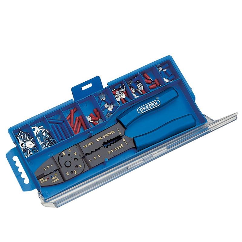 Draper 13658 5 Way Crimping Tool & Terminal Kit