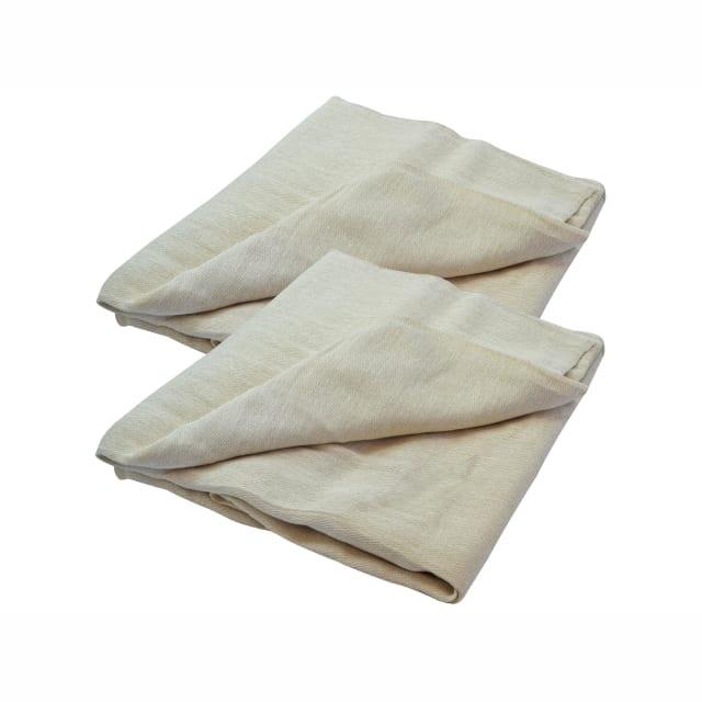 Faithfull DSCT129T Cotton Twill Dust Sheet; 12' x 9' (3.6 x 2.7m); Twin Pack
