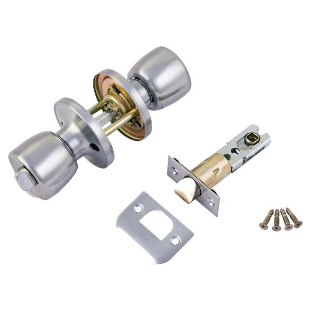 ERA 168-52 Privacy Knob Set; Satin Chrome Plated (SCP)