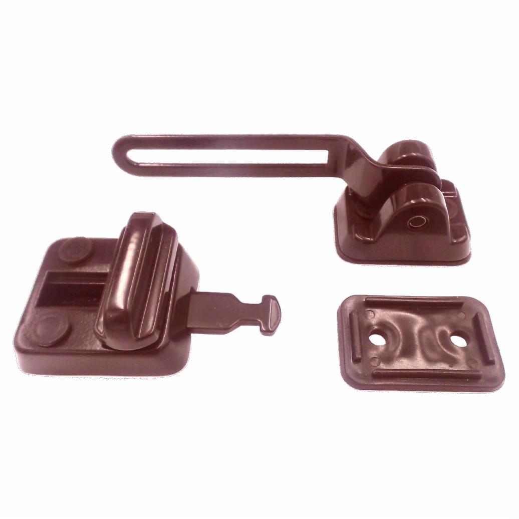 ERA 812 PVCu Ventilation Lock; Brown (BN)