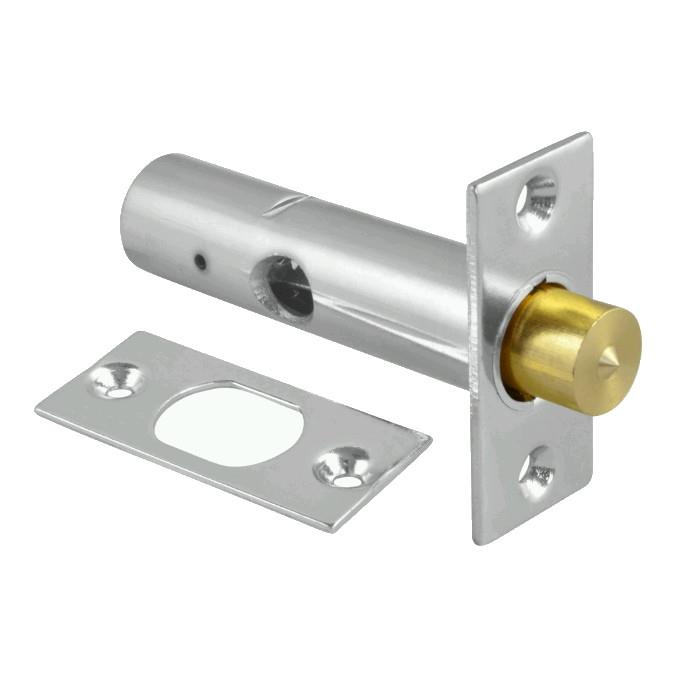 ERA 838-52 Door Security Bolt & Key; Satin Chrome Plated (SCP)