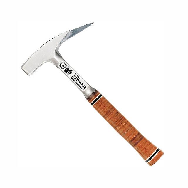Estwing E239MS Roofers Pick Hammer; Smooth Face; Leather Grip; 22 oz. (600gm)
