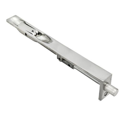 Eurospec FBT4006 Lever Action Flush Bolt; Satin Anodised Aluminium (SAA); 35mm Return Under Door; 150 x 19mm (6