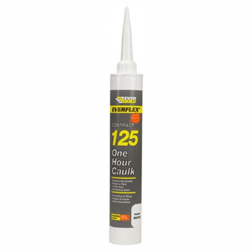 Everbuild 1 Hour Decorators Caulk; White (WH); C3