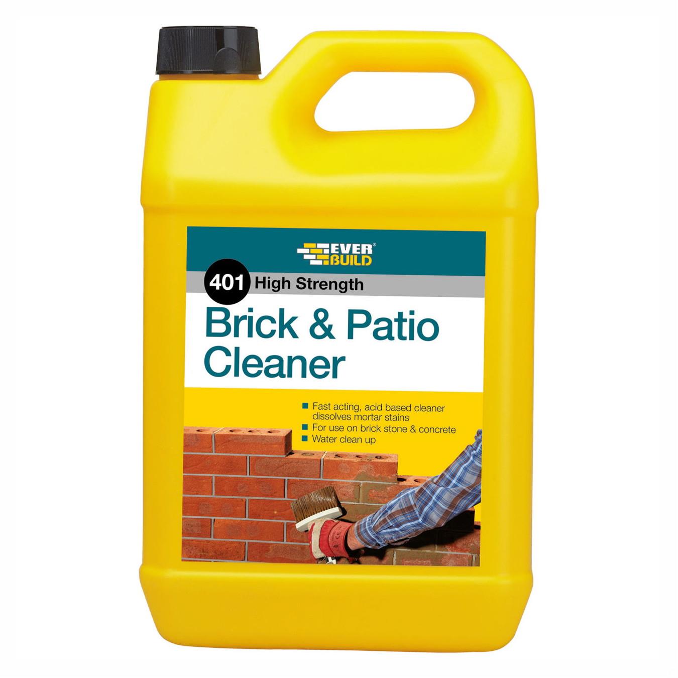 Everbuild 401 Brick & Patio Cleaner; 5 Litre