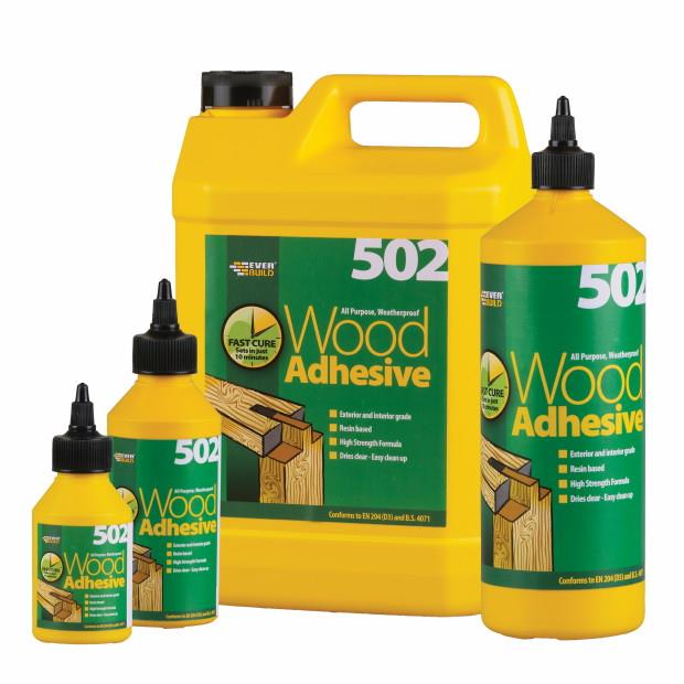 Everbuild 502 All Purpose Waterproof Wood Adhesive; D3; 75ml