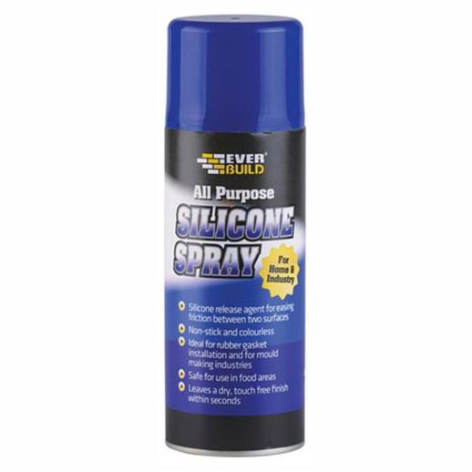 Everbuild All Purpose Silicone Spray; 400ml