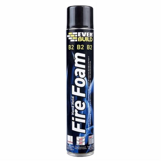 Everbuild Firefoam; Class B2; 750 ml; Fire Resistant Up To 2 Hours; (Trade Product)